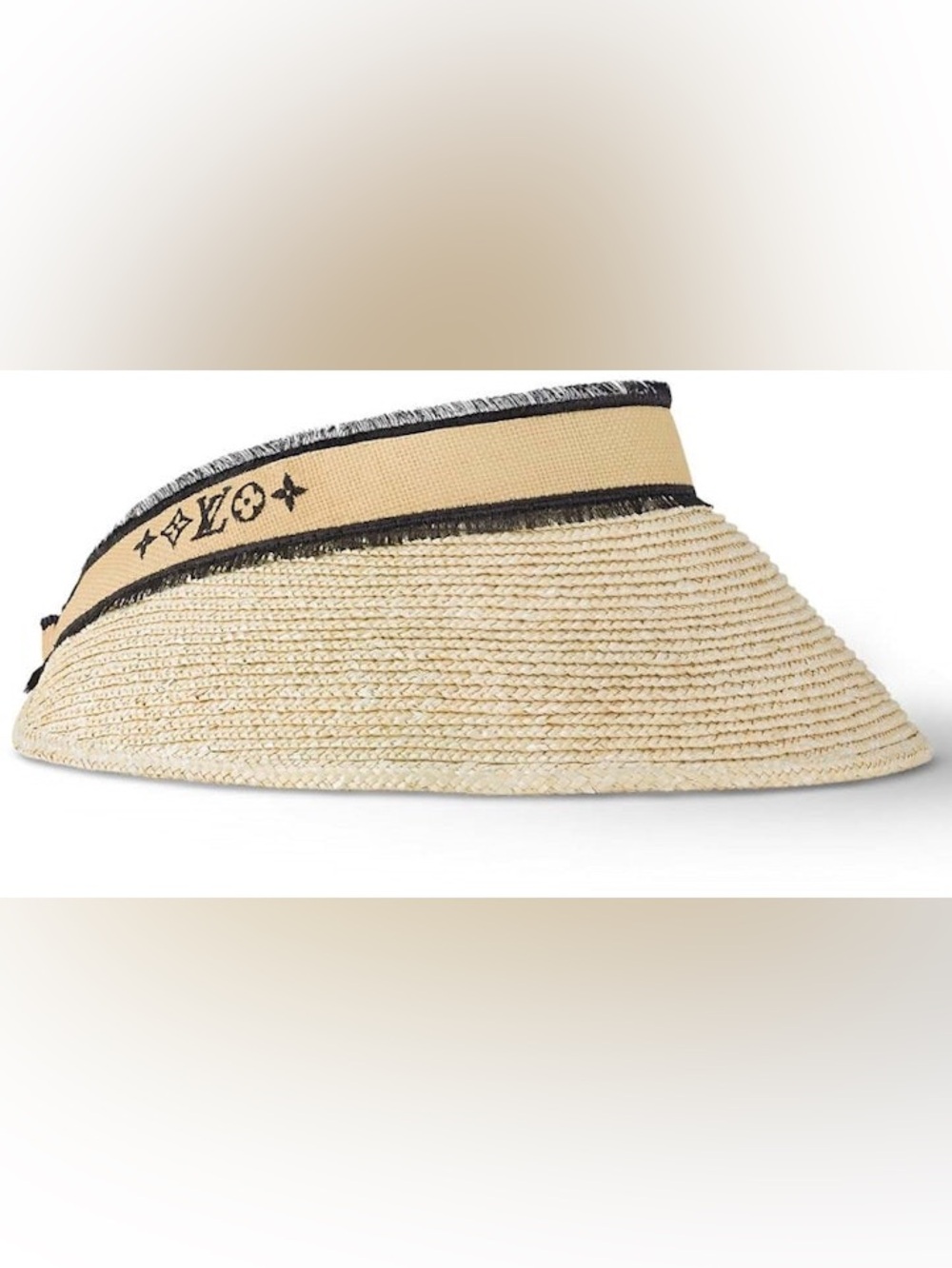 New Louis Vuitton Visiere Natural Straw